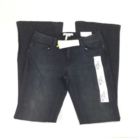BCBGeneration The Jacob Black Stonewash Bell Bottom Denim Jeans Womens 30 NWT - Picture 4 of 13